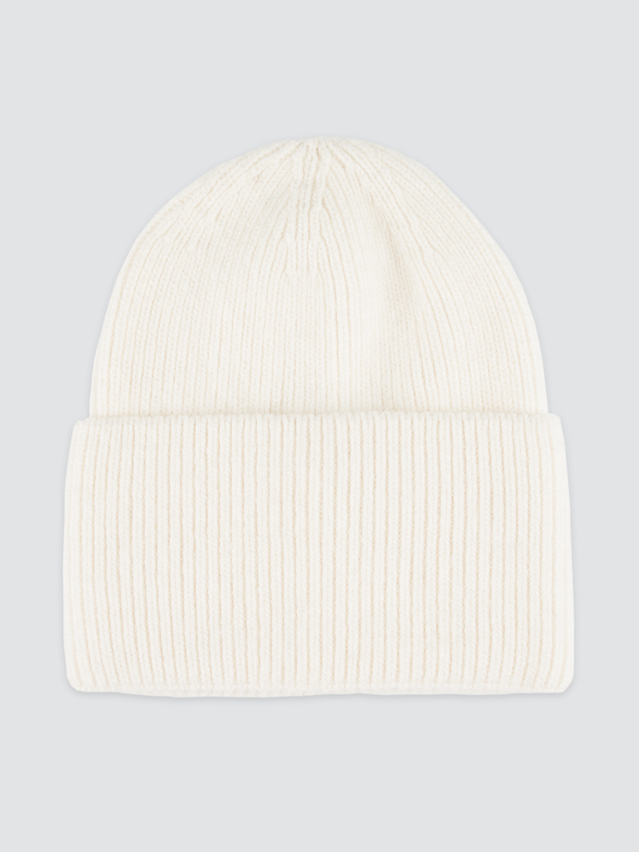 

Шапка бини женская Marmalato 139-024 белая, one size, 139-024