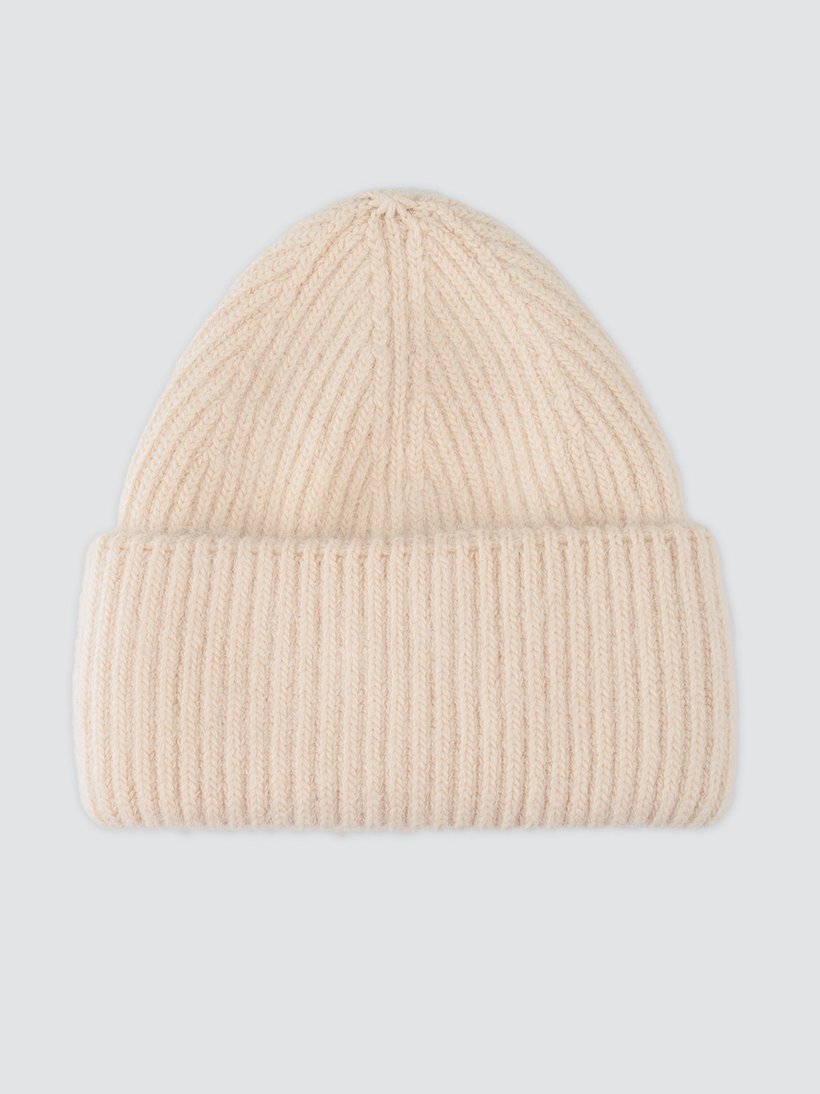

Шапка бини женская Marmalato 139-020 бежевая, one size, 139-020