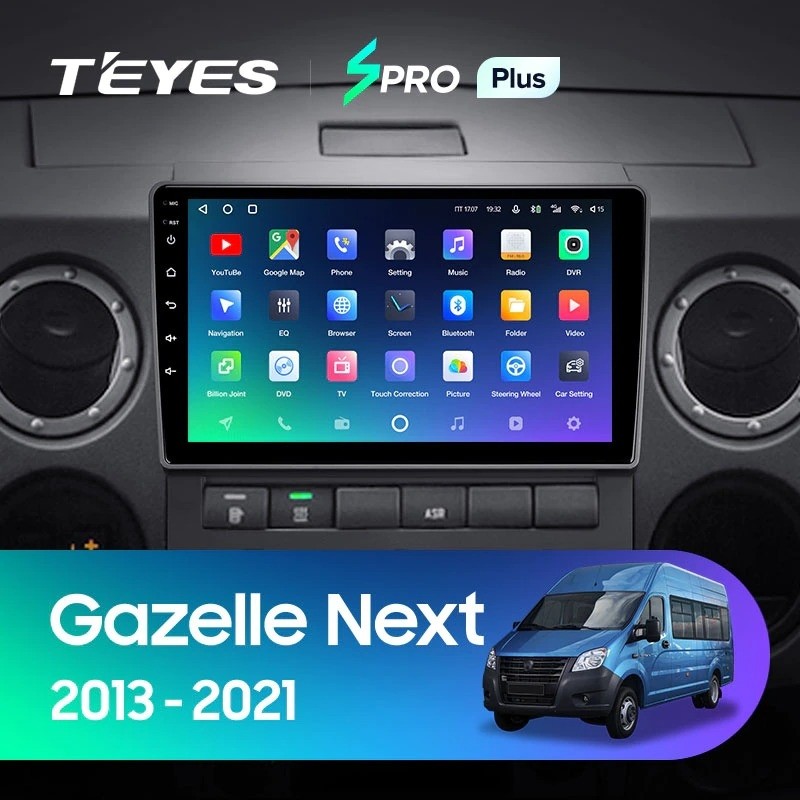 Автомобильная магнитола Teyes SPRO Plus 464 GAZ Gazelle Next 2013-2021 F1 3280000₽
