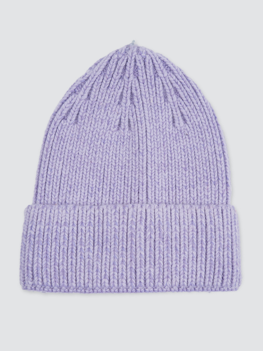 

Шапка бини женская Marmalato 139-017 фиолетовая, one size, 139-017