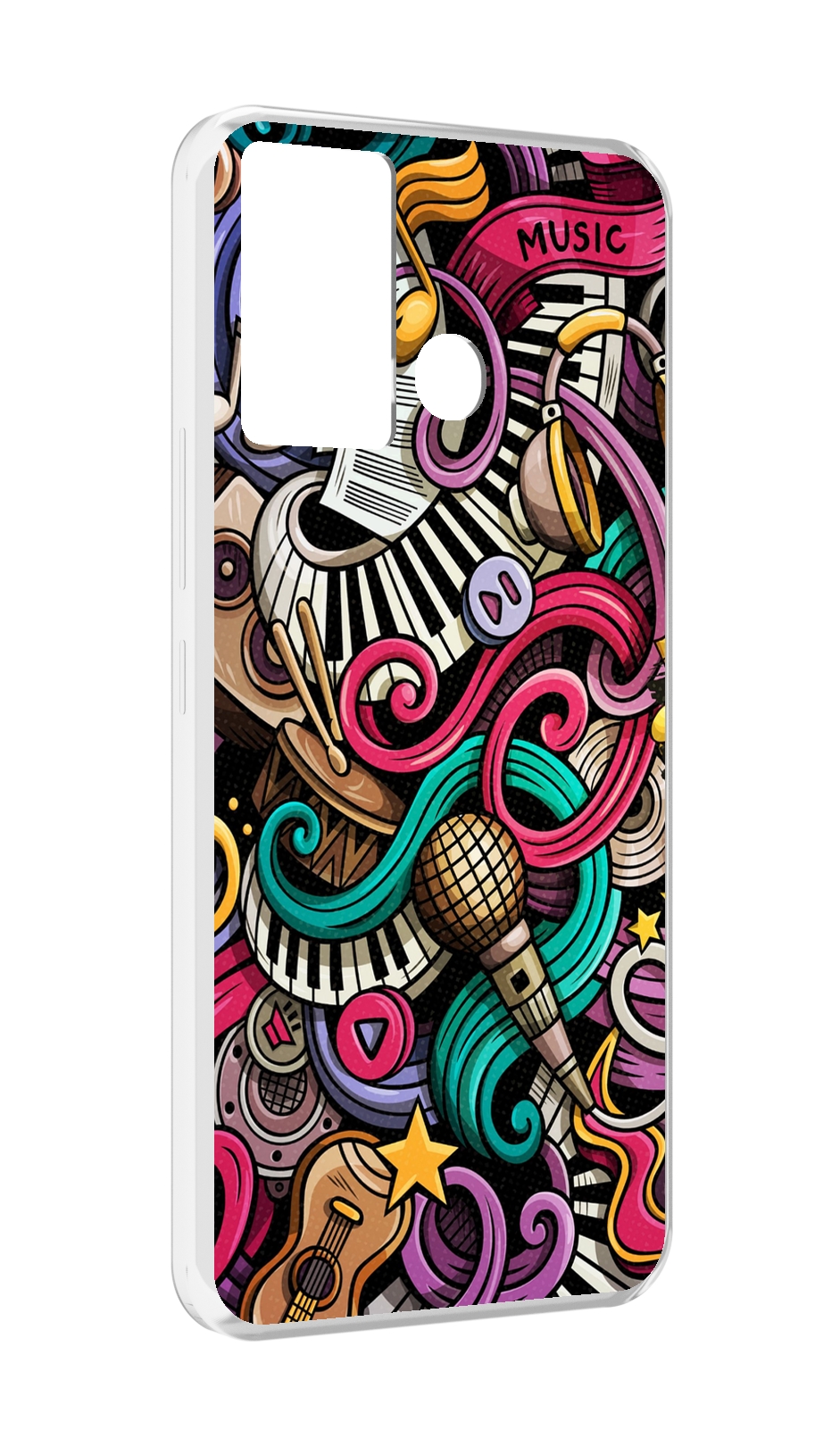 

Чехол MyPads любимая-музыка для Infinix Hot 12 Play, Прозрачный, Tocco