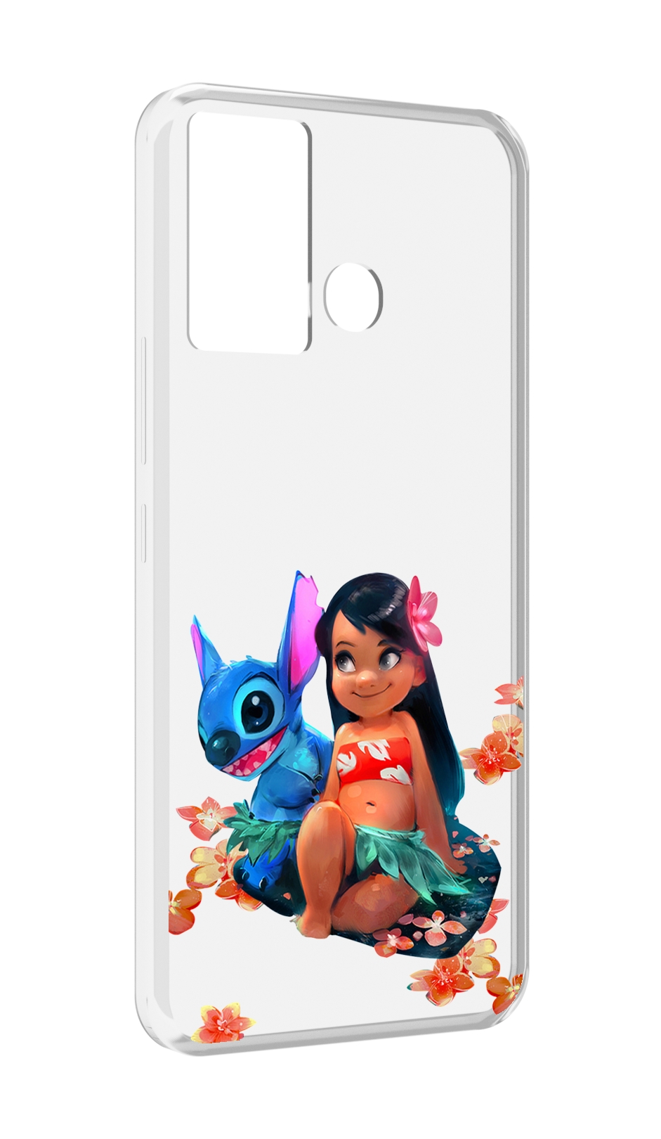 

Чехол MyPads лила-и-стич детский для Infinix Hot 12 Play, Прозрачный, Tocco