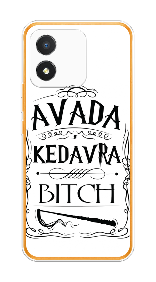 

Чехол на Honor X5 "Avada kedavra bitch", Белый;серый;черный, 6120950-6