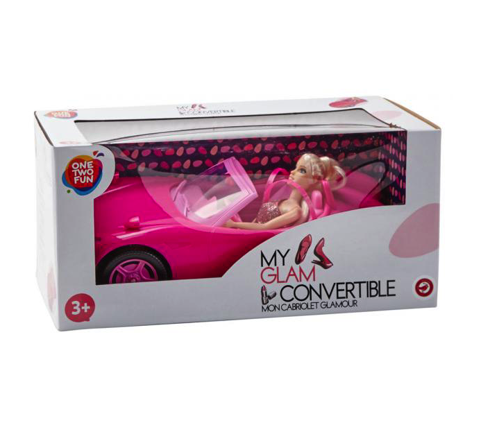 

Кукла My Glam Convertible с машиной One Two Fun