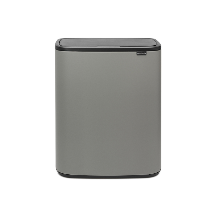 

Бак мусорный Brabantia Bo Touch Bin минерально-серый 60л 223129, 223129