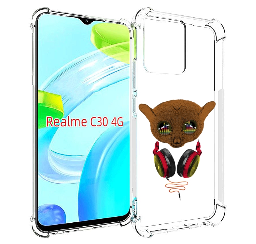 

Чехол MyPads диджей для Realme C30 4G / Narzo 50i Prime, Прозрачный, Tocco