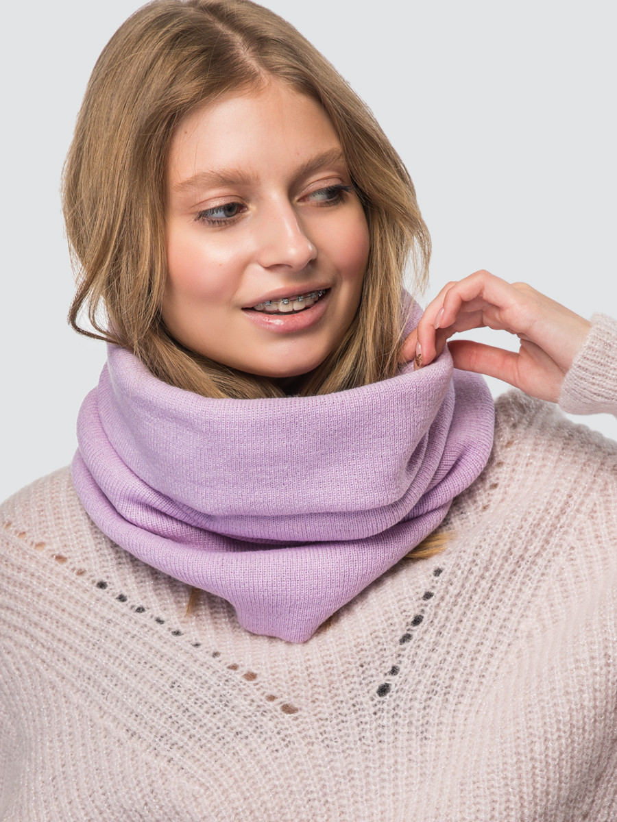 

Снуд женский Marmalato 751-056 фиолетовый, 751-056