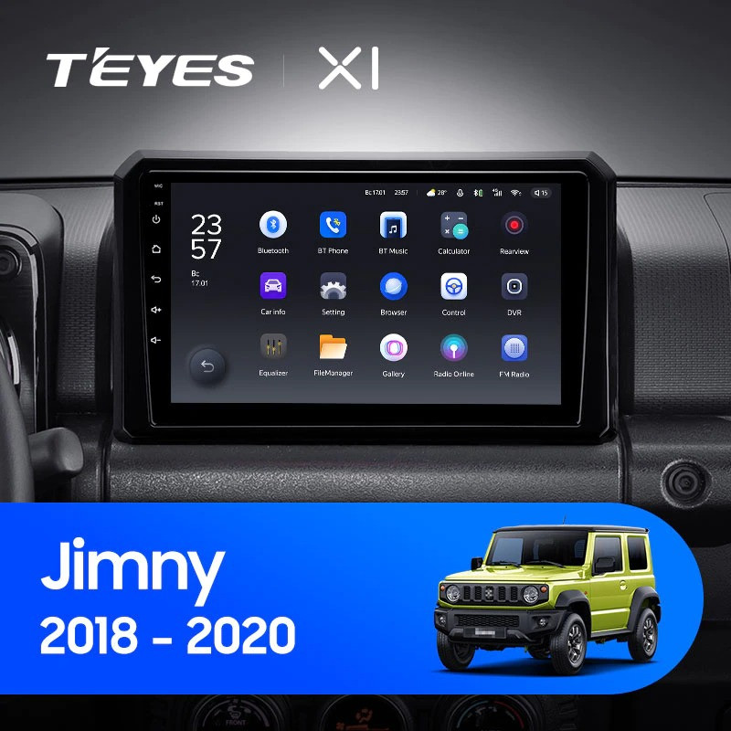 Автомобильная магнитола Teyes X1 4G 232 Suzuki Jimny JB64 2018-2020 2500000₽