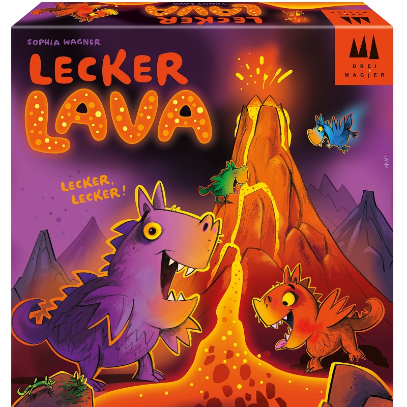 Настольная игра Drei Magier Spiele Lecker Lava Вкусная Лава