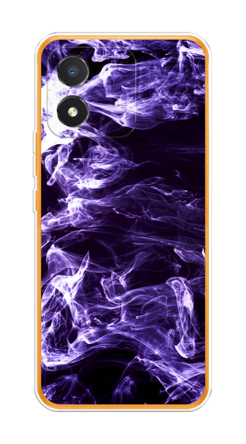 

Чехол на Honor X5 "Фиолетовый дым", Фиолетовый;белый;черный, 6120950-3
