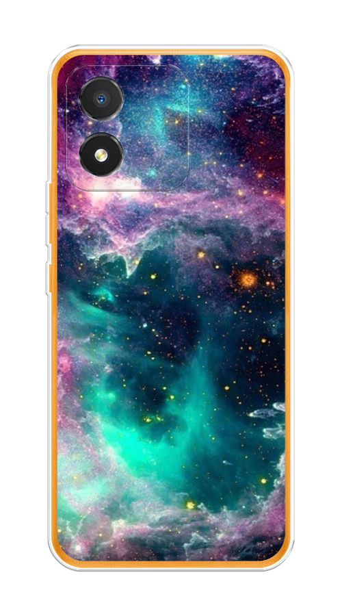 

Чехол на Honor X5 "Звездные облака", Розовый;бежевый, 6120950-2