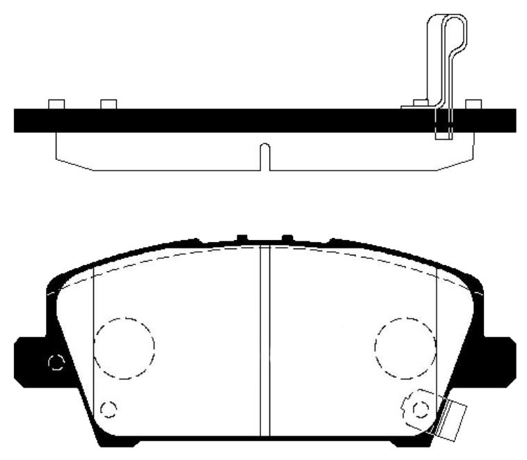 

Тормозные колодки Ctr gk0342