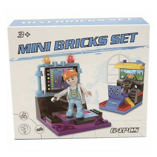 

Конструктор Mini Bricks Set Daily Life от 3 лет 64 детали в ассортименте