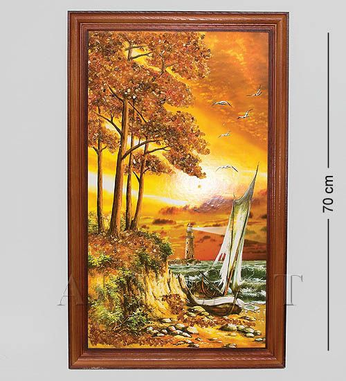 

Картина с крашен. рамкой (природа) 40*70см 113-40288