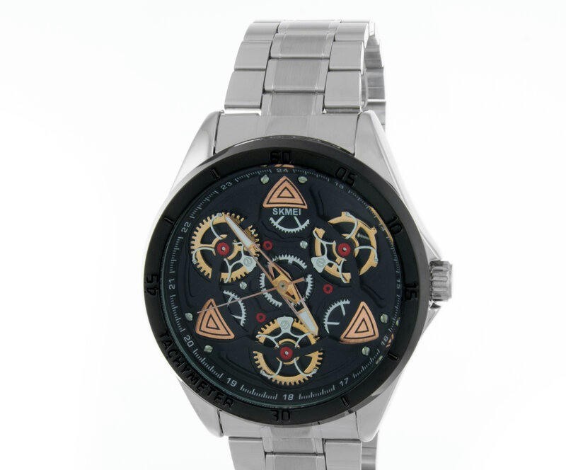 

Наручные часы мужские Skmei Skmei 1678SIBK silver black, Skmei 1678SIBK silver black