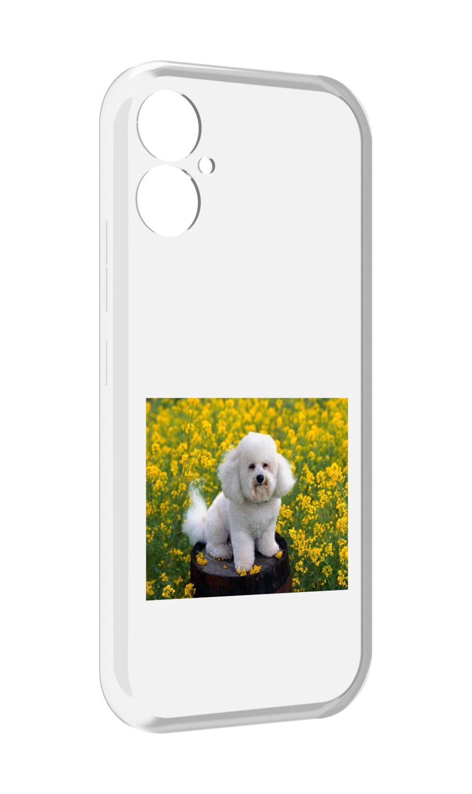 

Чехол MyPads пудель белыи для Tecno Spark 9 Pro \ Spark 9T, Прозрачный, Tocco