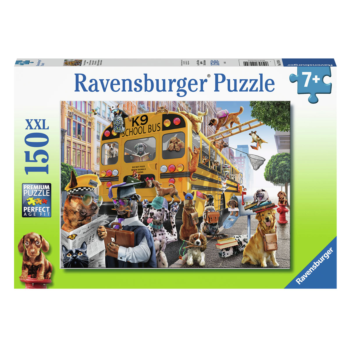 

Пазл Ravensburger Школа животных, 150 деталей, Школа животных