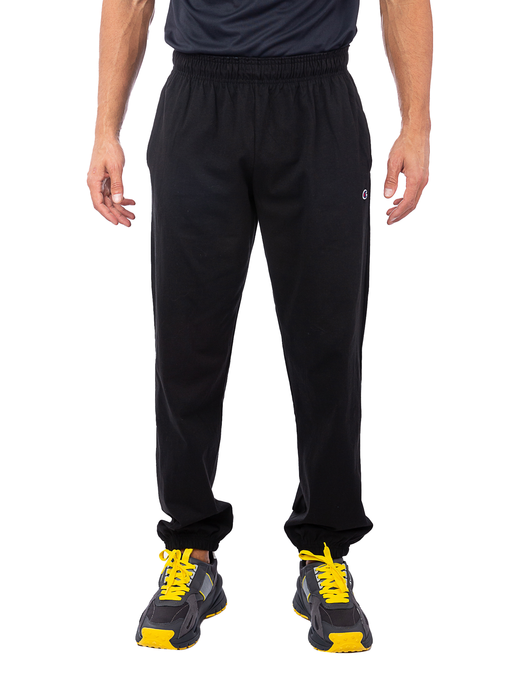 

Спортивные брюки мужские Champion P7310407Q88 черные 2XL, Черный, P7310407Q88