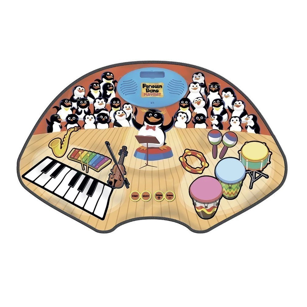 

Музыкальный коврик - Группа Пингвинов, Penguin Band Playmat, Коричневый