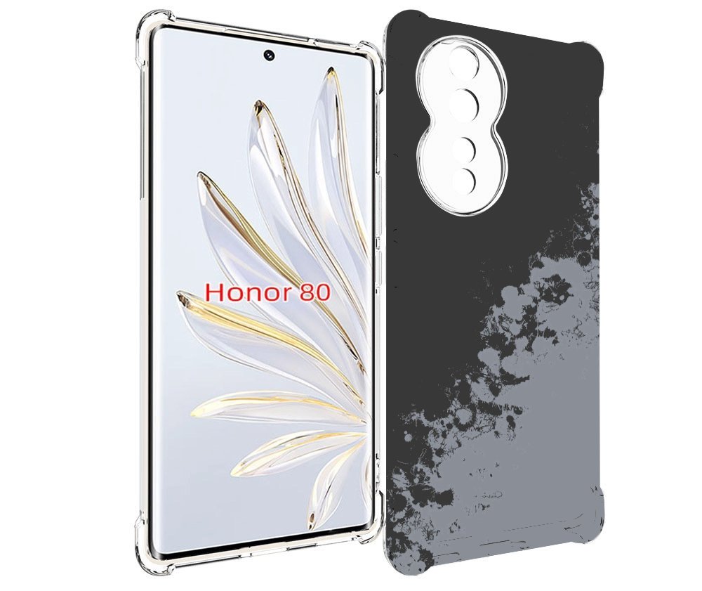 

Чехол MyPads серый-эстетичный для Honor 80, Прозрачный, Tocco