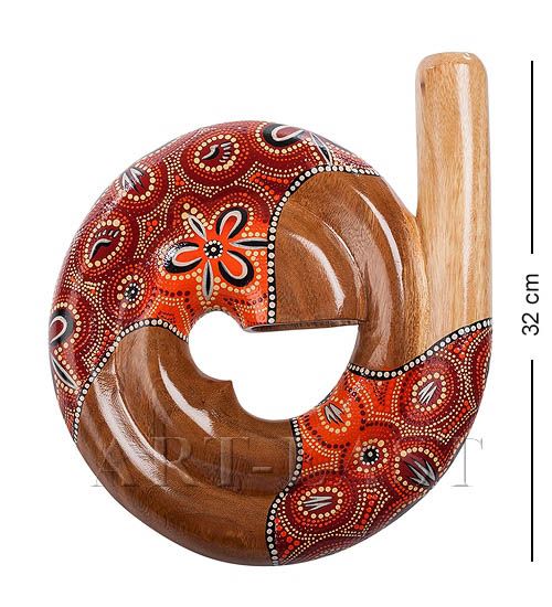 Музыкальный инструмент Диджериду (красное дерево, Папуа) 60-003 113-402463