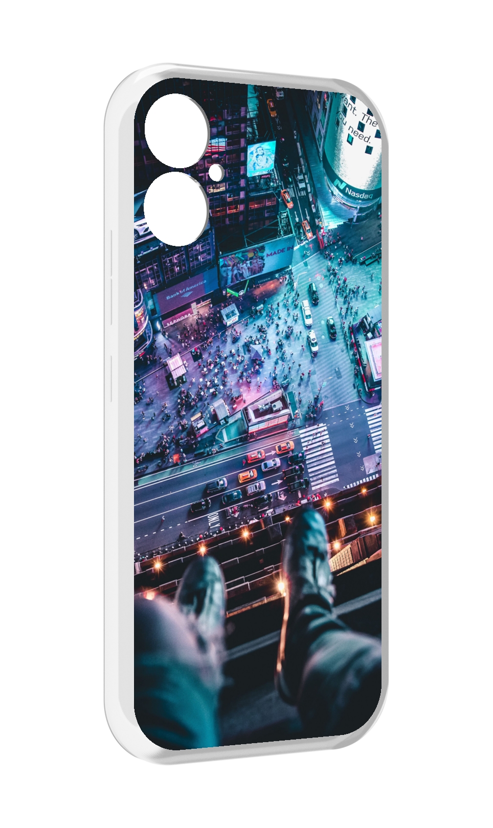 

Чехол MyPads парень на крыше для Tecno Spark 9 Pro \ Spark 9T, Прозрачный, Tocco