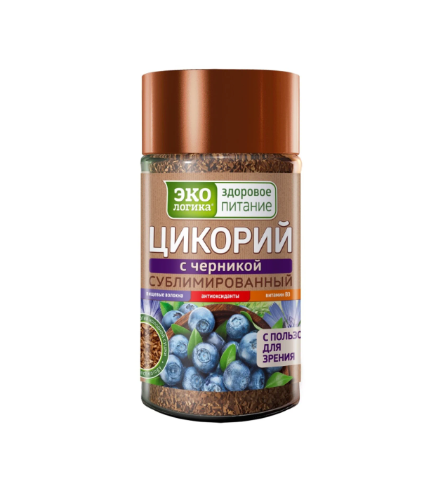 Цикорий растворимый сублимированный с черникой 85 г 399₽