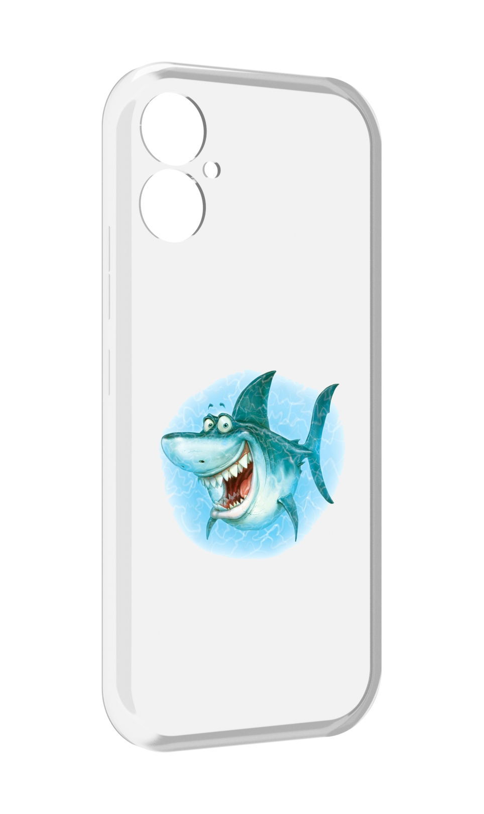 

Чехол MyPads веселая акула для Tecno Spark 9 Pro \ Spark 9T, Прозрачный, Tocco