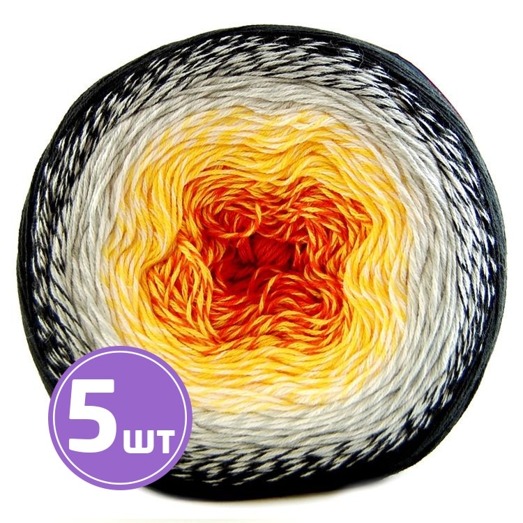 

Пряжа YarnArt Flowers 259 мультиколор 5 шт по 250 г, Разноцветный