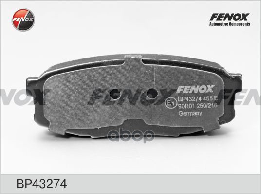 

Колодки Тормозные Дисковые Toyota Land Cruiser 08- FENOX арт. BP43274