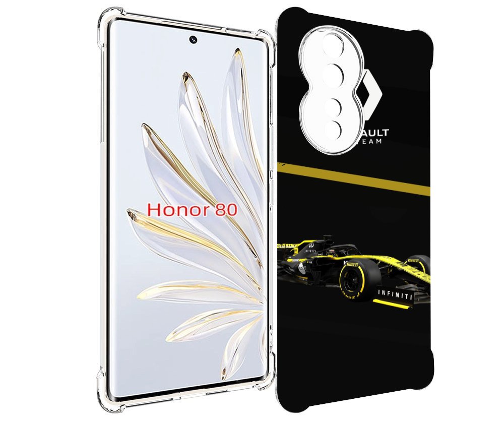 

Чехол MyPads renault 2 для Honor 80, Прозрачный, Tocco