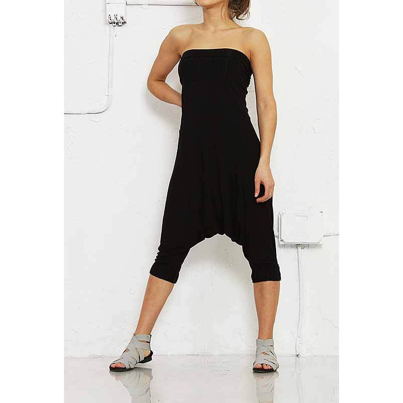 

Комбинезон женский NoBrand BF-W-094 черный S, BF-W-094