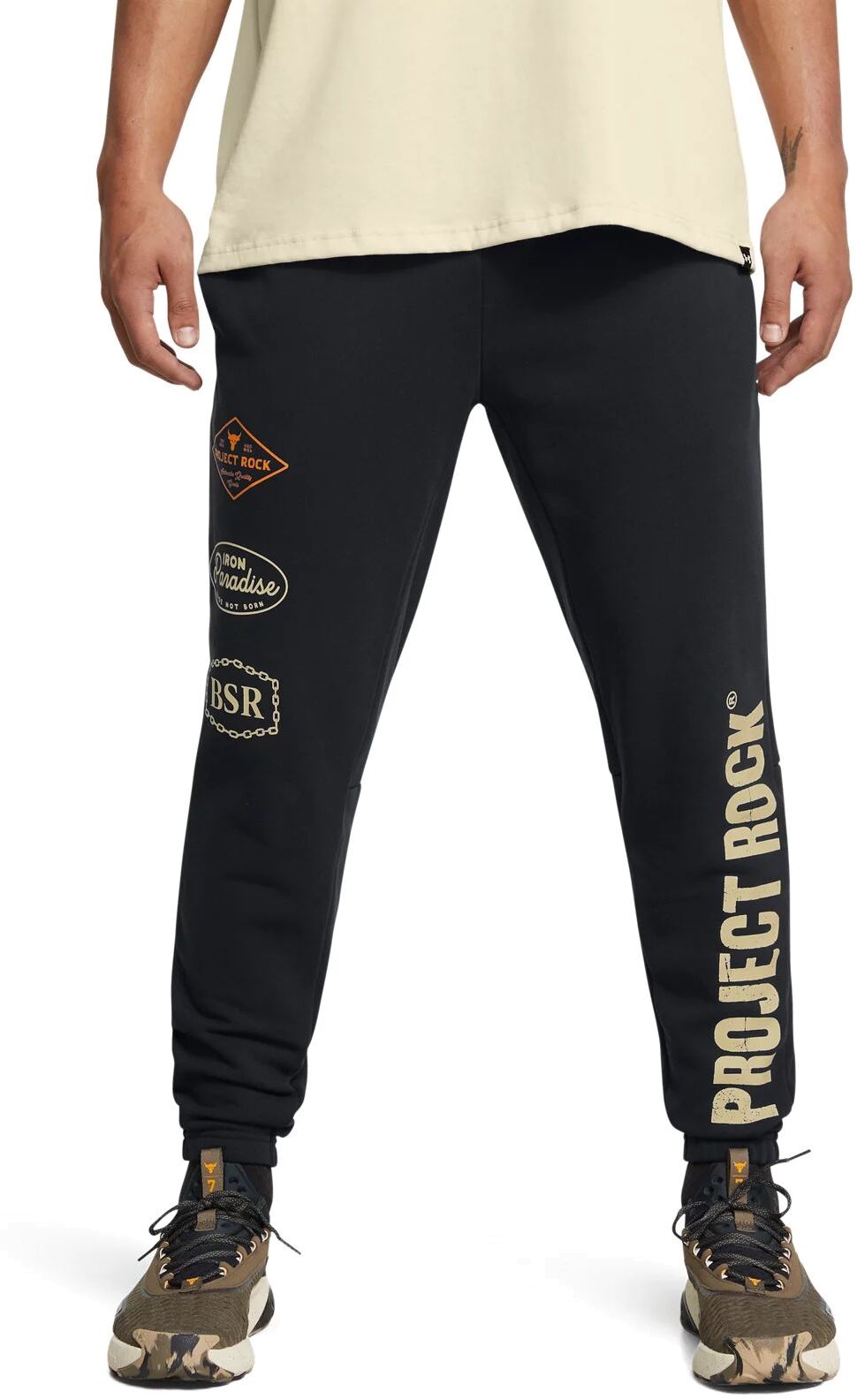 Спортивные брюки мужские Under Armour PJT RCK HWT PANT TOOLS черные LG Малайзия черный