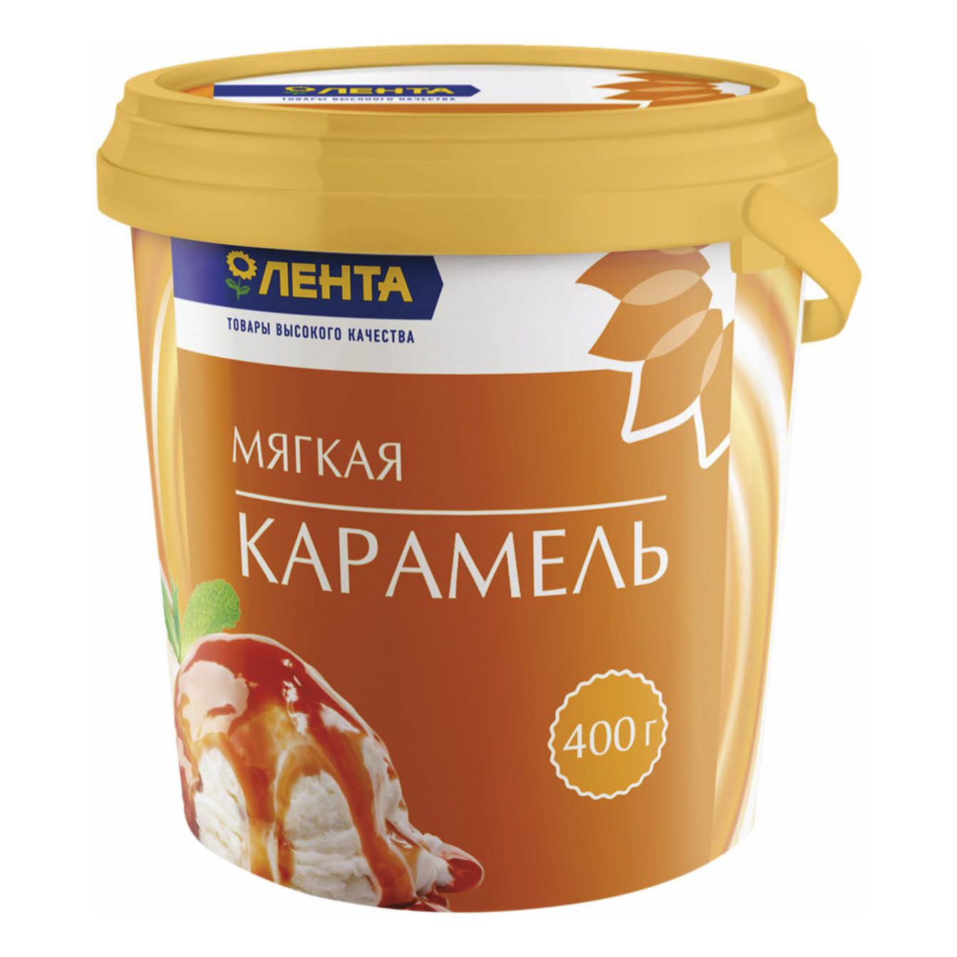 Карамель Лента мягкая с сахаром бзмж 5% 400 г