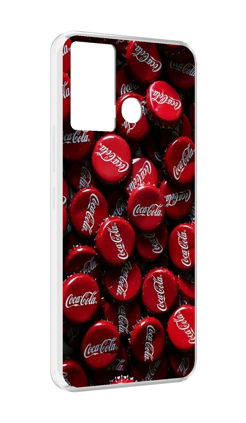 

Чехол MyPads крышки от кокаколы для Infinix Hot 12 Play, Прозрачный, Tocco