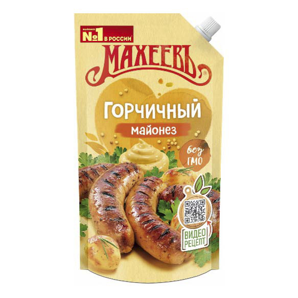 Майонез Махеевъ Горчичный 50,5% 380 г