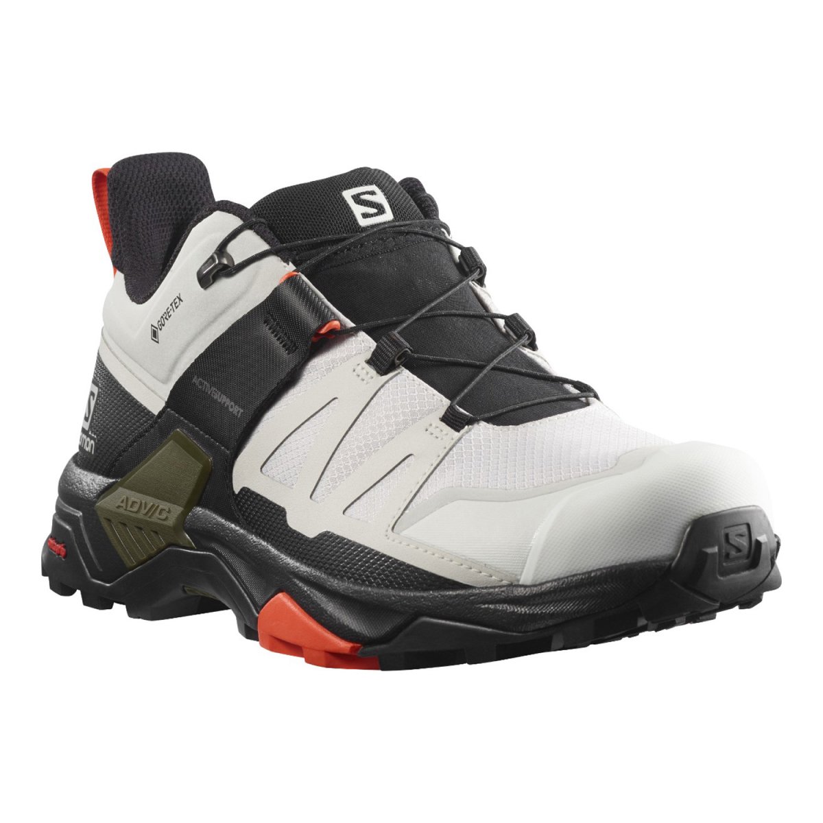 фото Ботинки salomon x ultra 4 mid gtx, kelp/black/safari, 13.5 uk