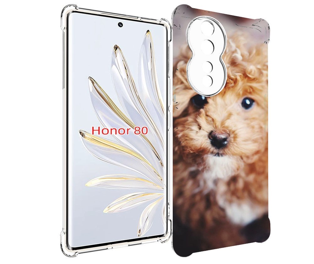 

Чехол MyPads пудель для Honor 80, Прозрачный, Tocco