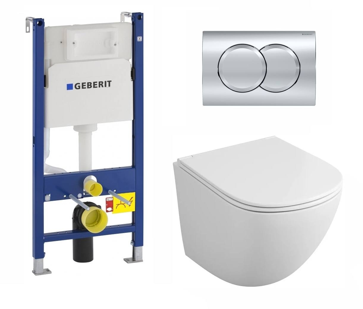 

Комплект: инсталляция Geberit Duofix + унитаз Cirkel-H + кнопка хром