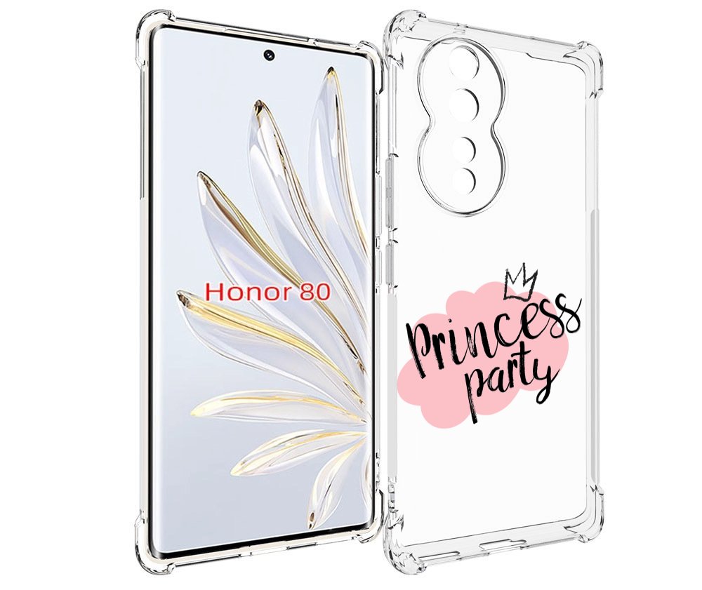 

Чехол MyPads принцессная-вечеринка для Honor 80, Прозрачный, Tocco