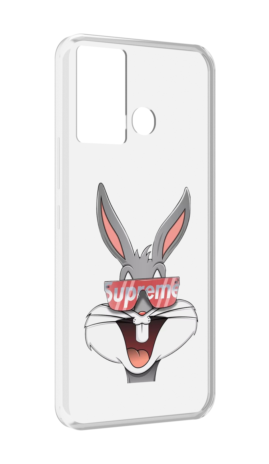 

Чехол MyPads крутой-заяц для Infinix Hot 12 Play, Прозрачный, Tocco