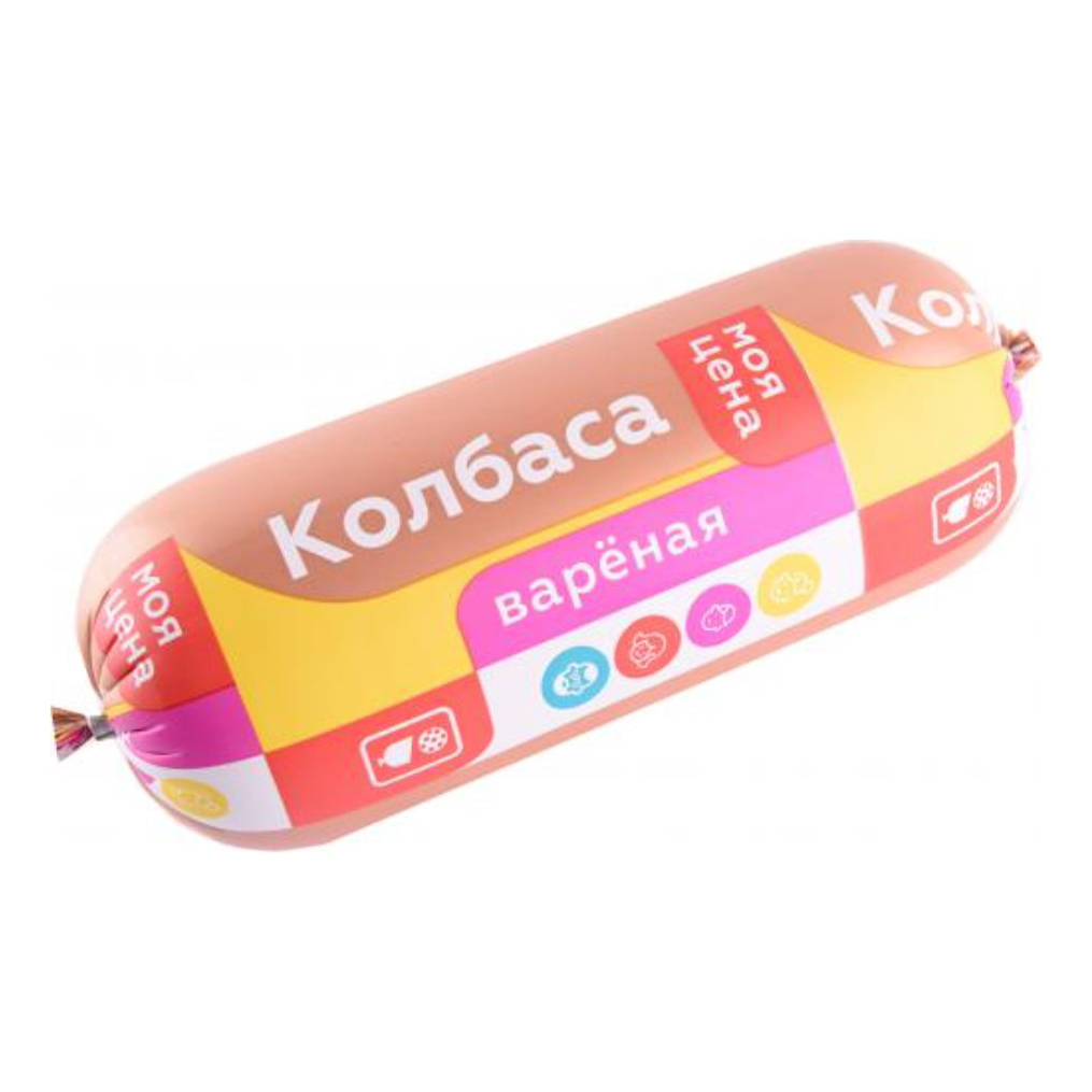 

Колбаса вареная Моя цена Деревенская 500 г