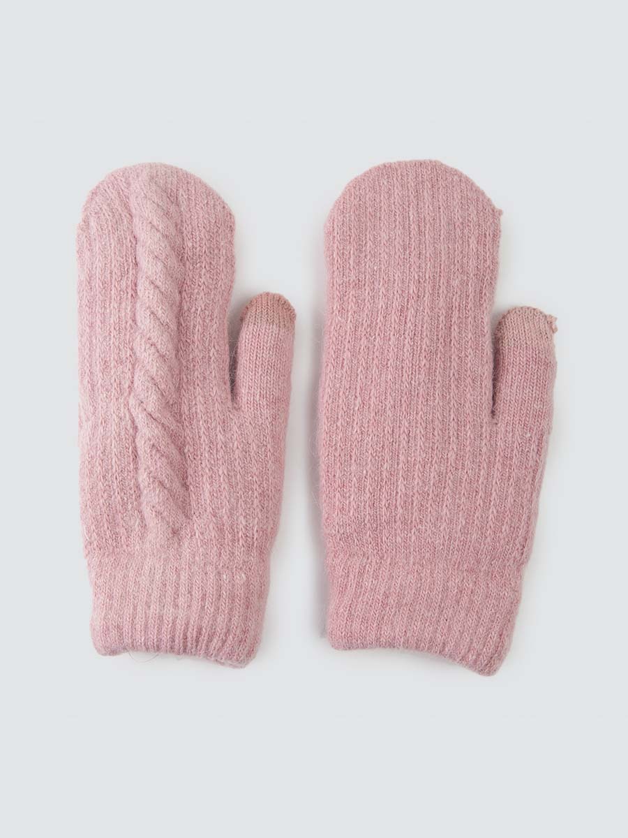 

Варежки женские Marmalato 901-029 розовые, one size, 901-029