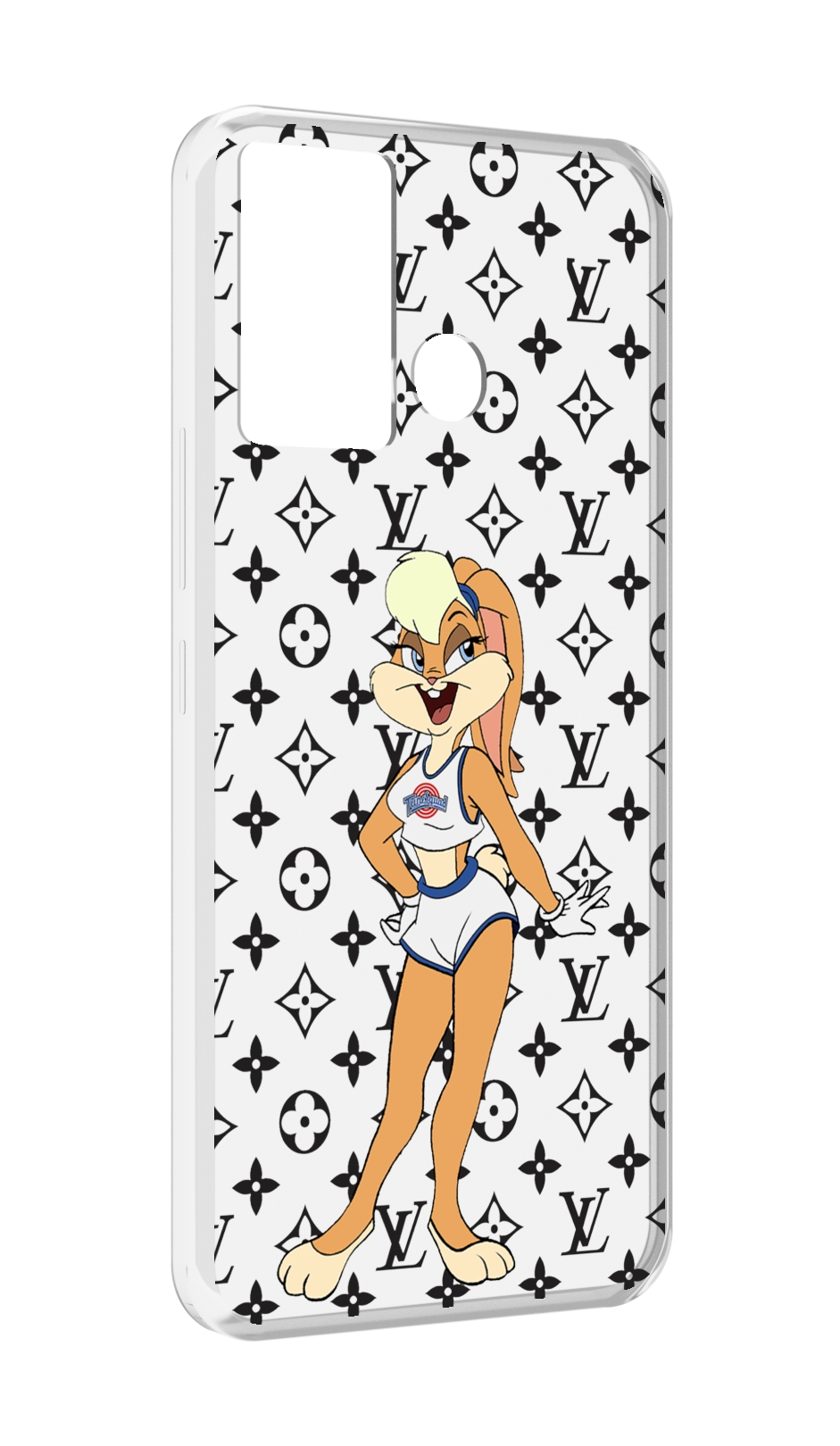 

Чехол MyPads красивый-принт-на-чехол женский для Infinix Hot 12 Play, Прозрачный, Tocco