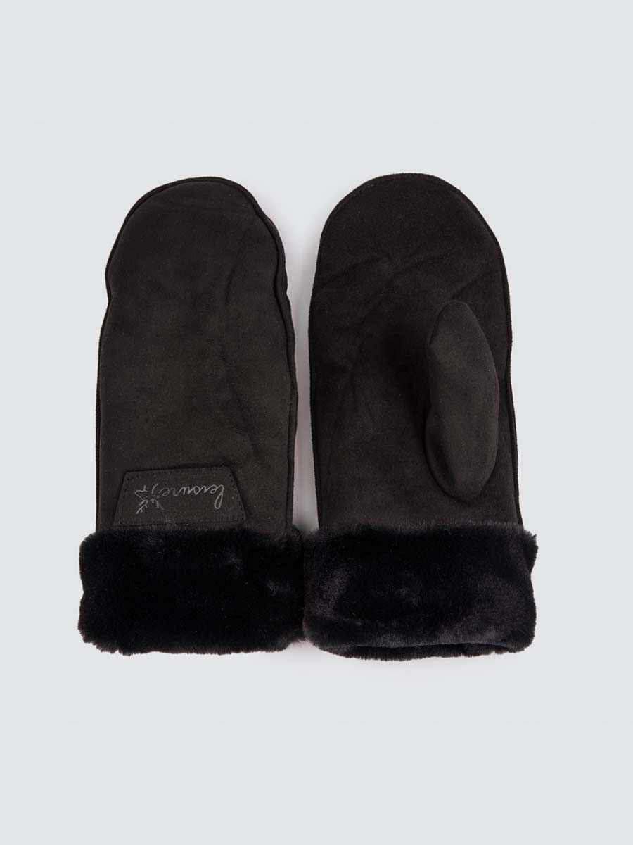 

Варежки женские Marmalato 901-026 черные, one size, 901-026