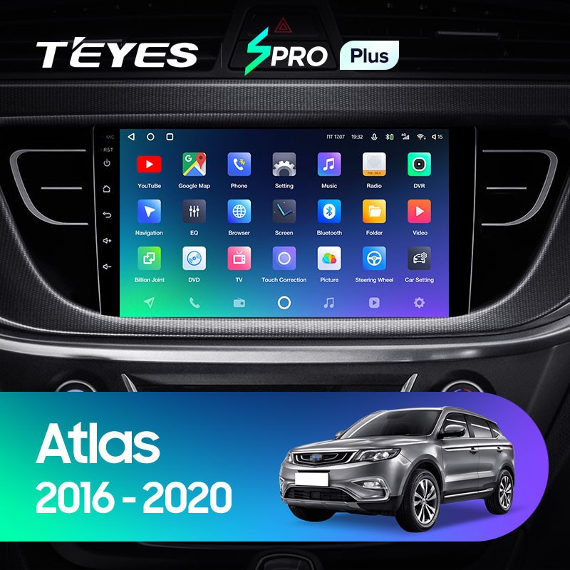Автомобильная магнитола Teyes SPRO Plus 464 Geely Atlas NL-3 2016-2020 3280000₽