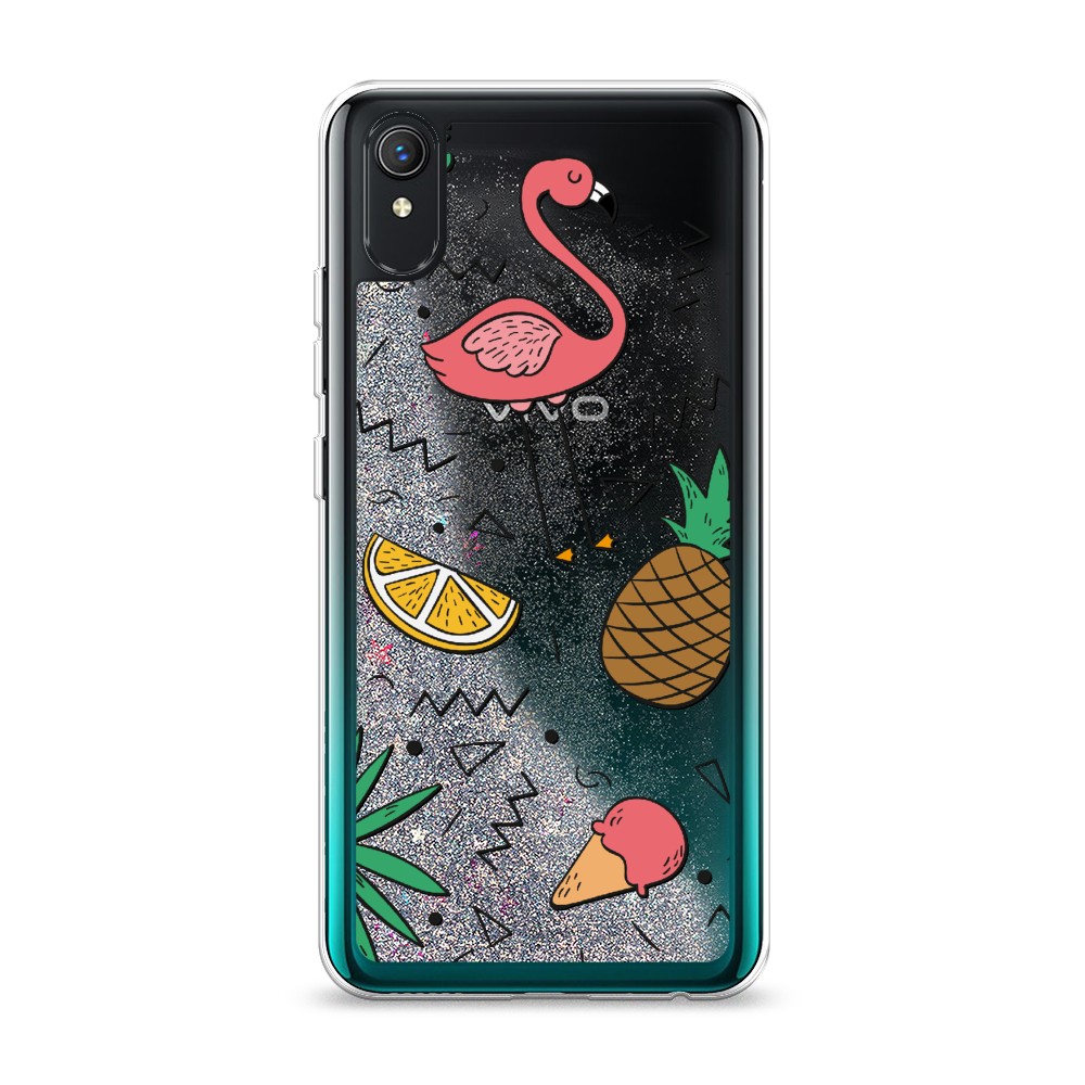 

Чехол Awog на Vivo Y91c/Y1s "Гавайский фон", Разноцветный, 263291-1