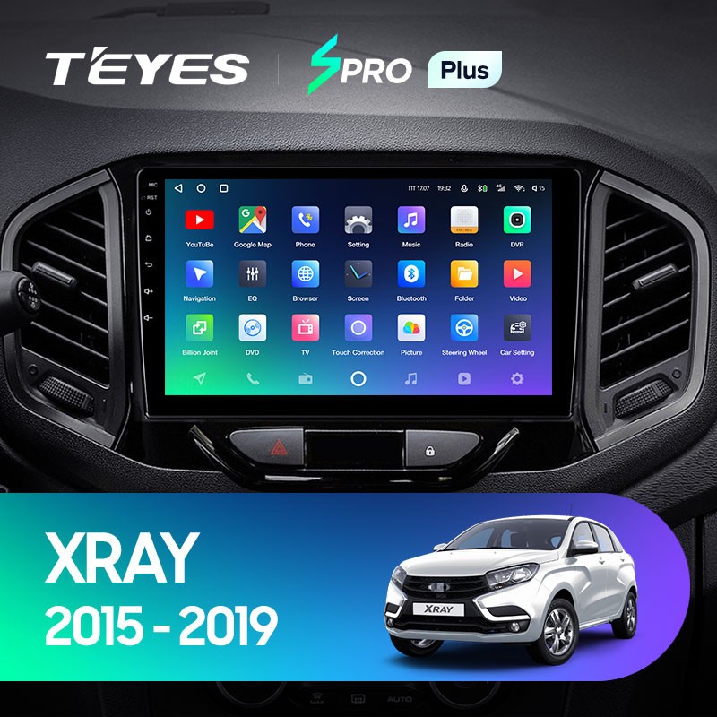 Автомобильная магнитола Teyes SPRO Plus 4/32 LADA Xray (2015-2019)