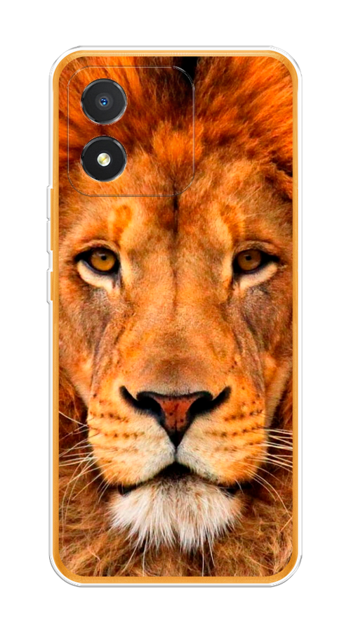 

Чехол на Honor X5 "Благородный лев", Оранжевый, 6120950-1