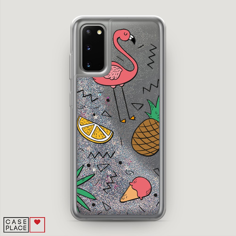 

Чехол Awog на Samsung Galaxy S20 "Гавайский фон", Разноцветный, 29291-1